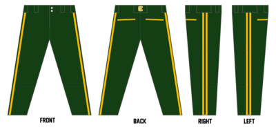 Clermont Baseball Custom Relaxed Baseball Pant #BP6d