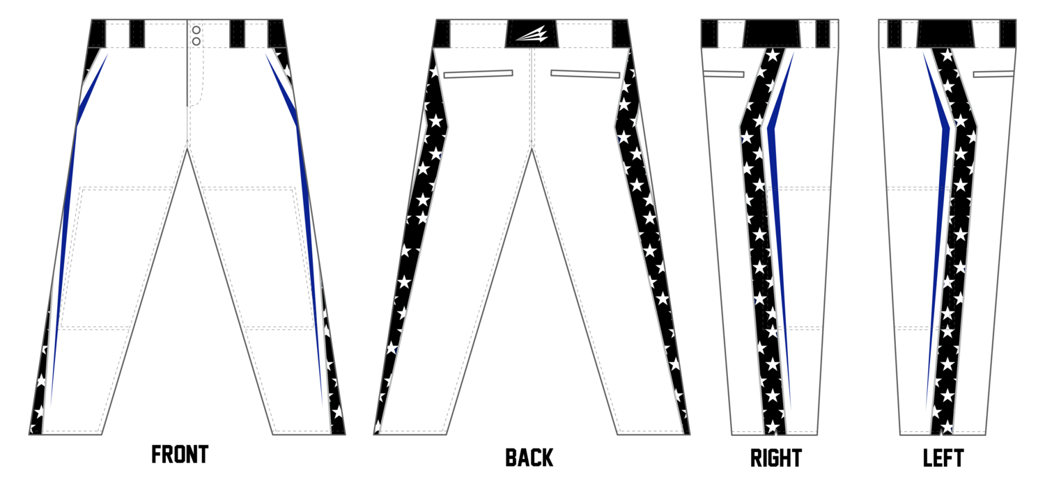 Trinity Titans Custom Long Relaxed Baseball Pant #BP1B