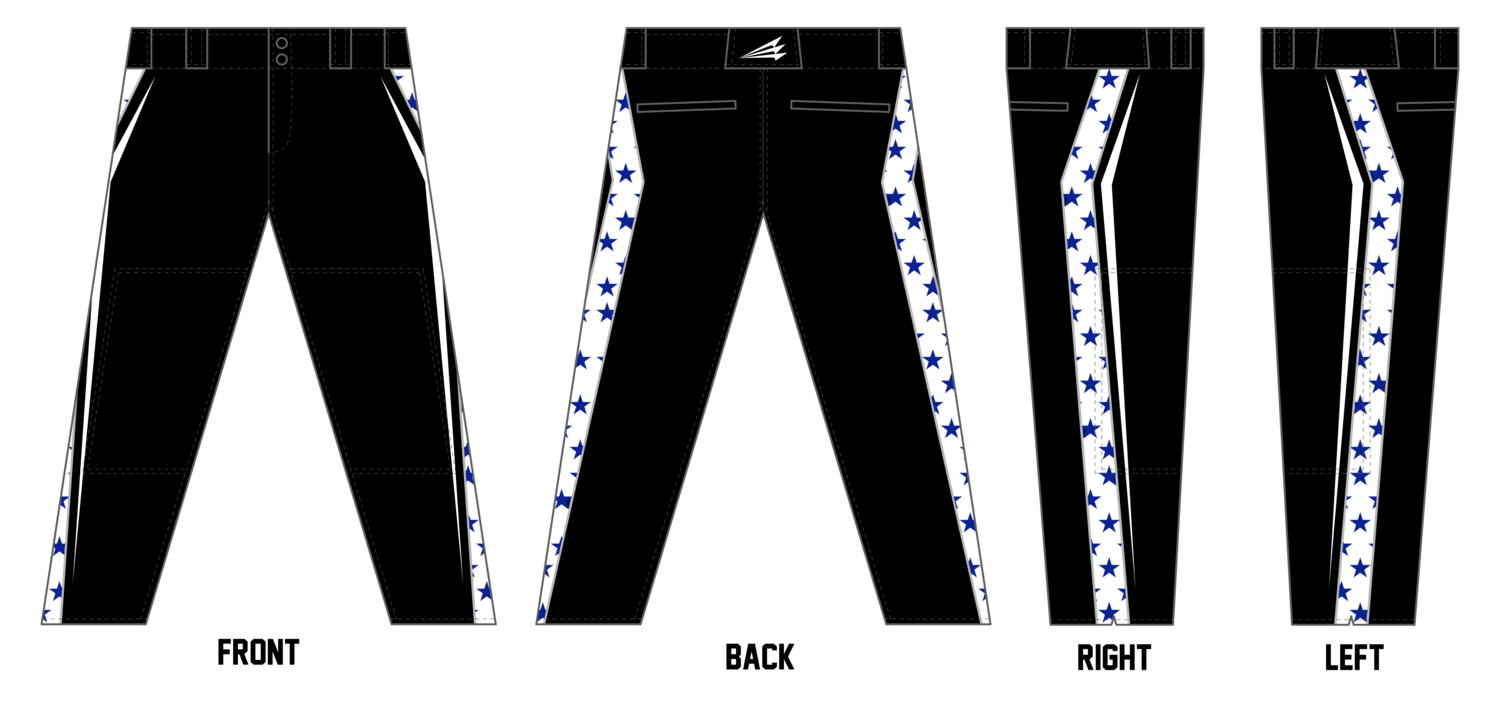 Trinity Titans Custom Long Relaxed Baseball Pant #BP1C