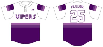 DC Vipers Custom HexaFlex Baseball Jersey #J19