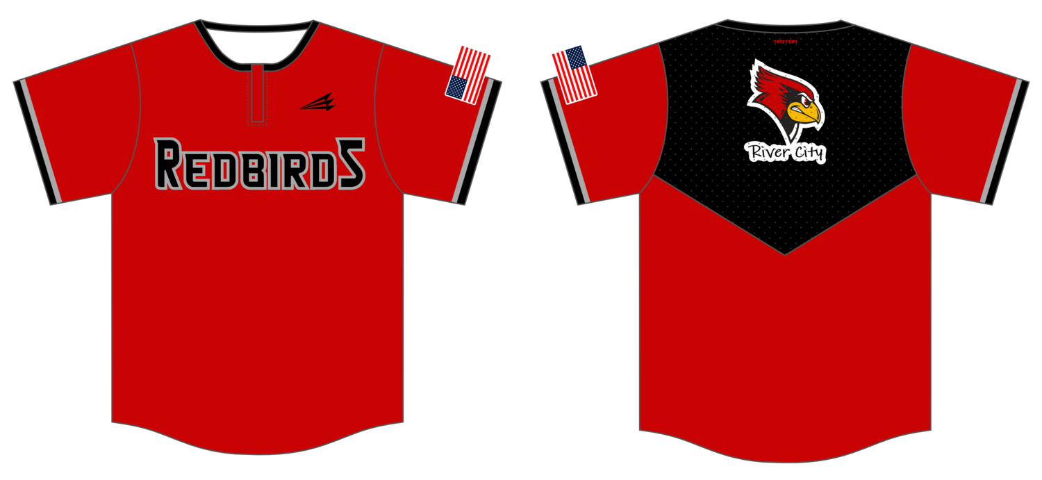 River City Redbirds Custom Flywheel Pullover #FLY1