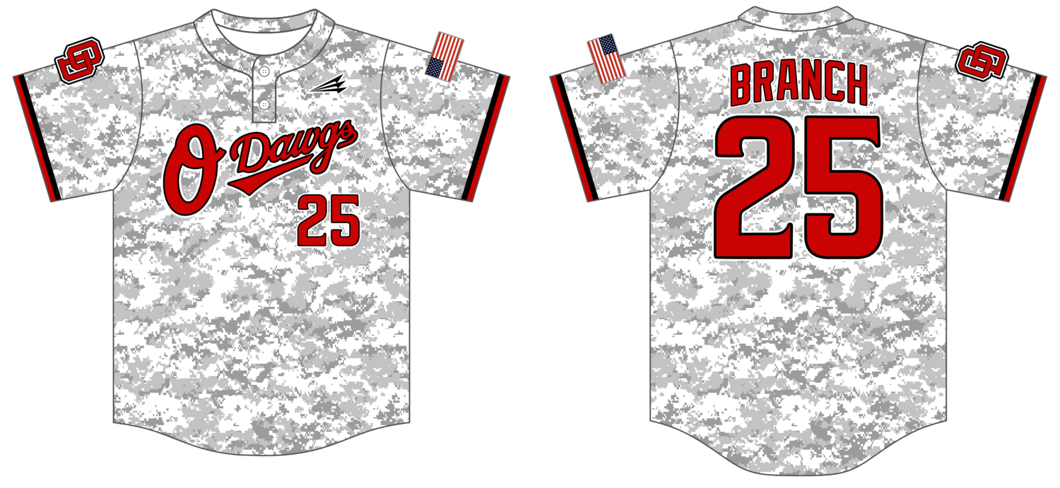 O Dawgs Custom HexaFlex Baseball Jersey #J14F
