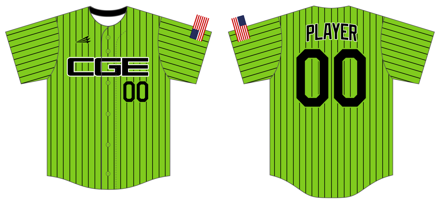 CGE Custom NanoDri Baseball Jersey #J7C