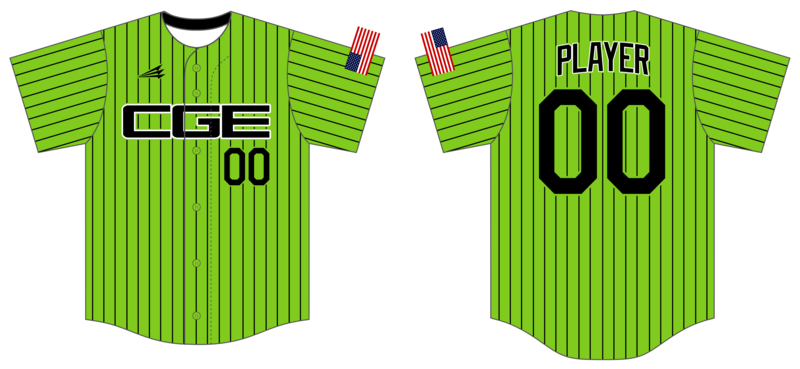 CGE Custom NanoDri Baseball Jersey #J7C