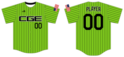CGE Custom NanoDri Baseball Jersey #J7C