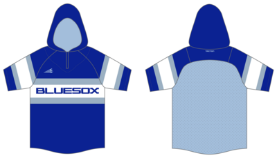 Barbers Hill Blue Sox Custom Batting Practice Jacket #BPJ4