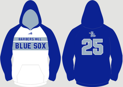 Barbers Hill Blue Sox Custom Vulcan Hoodie #VH4