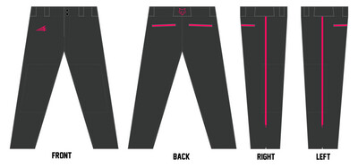 WILD B.C. (Neshaminy) Athletic Baseball Pant #BP13C