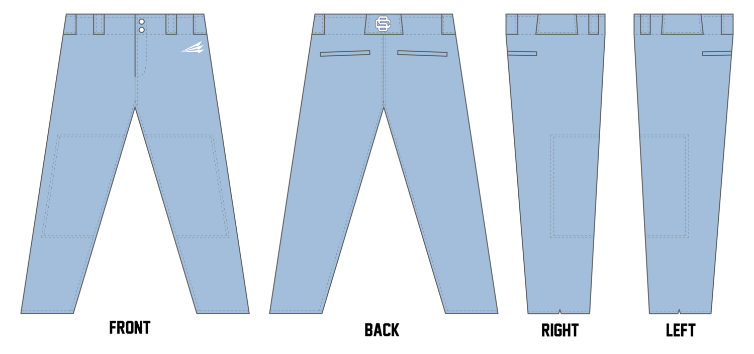 SoCal Wolfpack Custom Athletic Baseball Pant #BP2