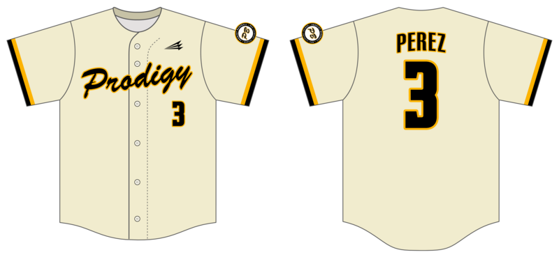 Prodigy Baseball Miami Custom Nanodri Baseball Jersey #J18B