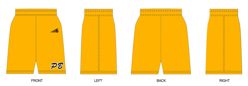 Prodigy Baseball Miami Custom Revolution Pocket Shorts #RV1B