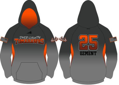 Tomahawks (Ozment) Custom Vulcan Hoodie #VH1
