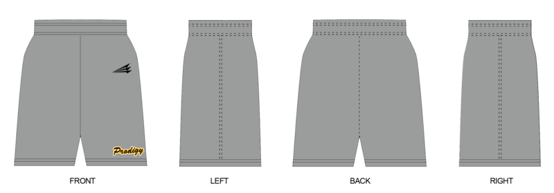 Prodigy Baseball Miami Custom Revolution Pocket Shorts #RV2B