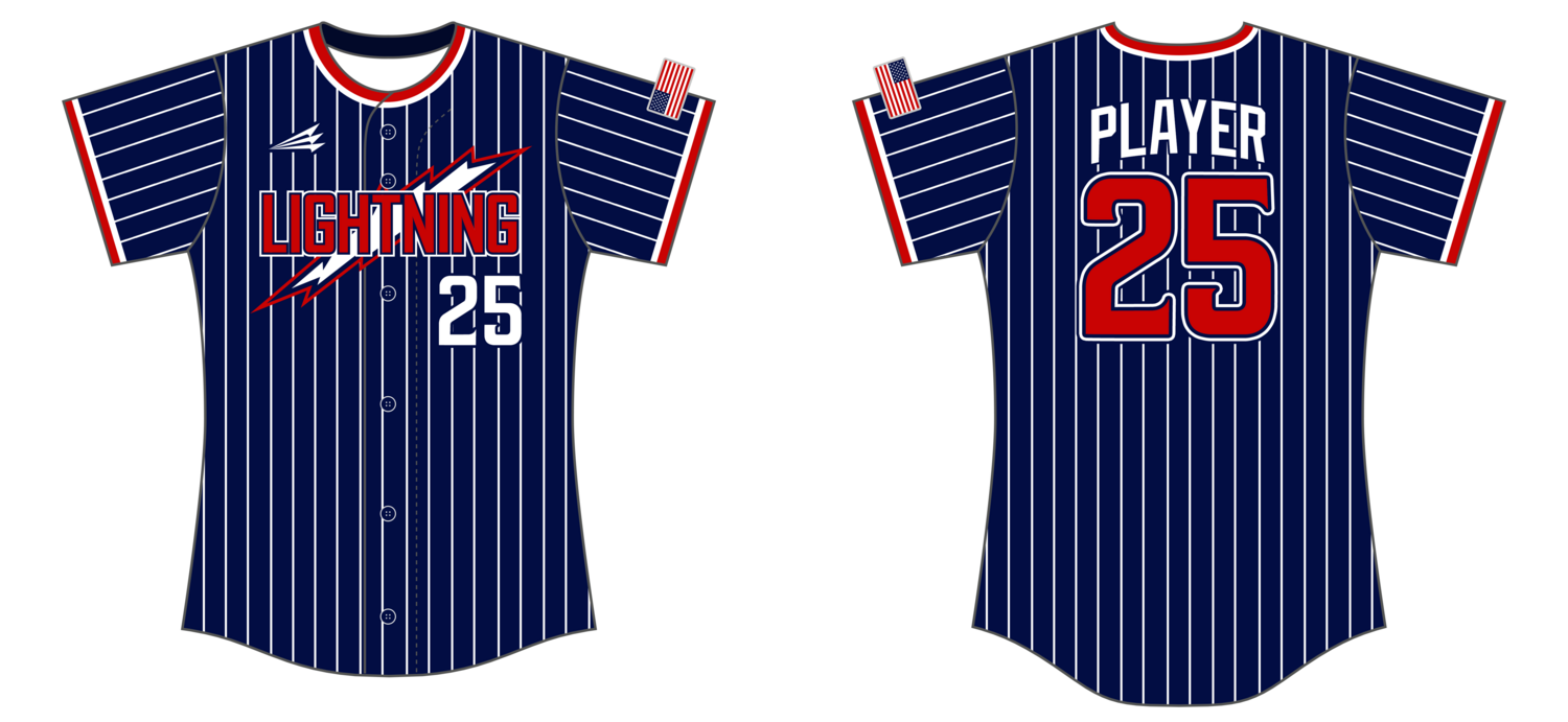Amherst Lightning Custom Hexaflex Softball Jersey #J32A
