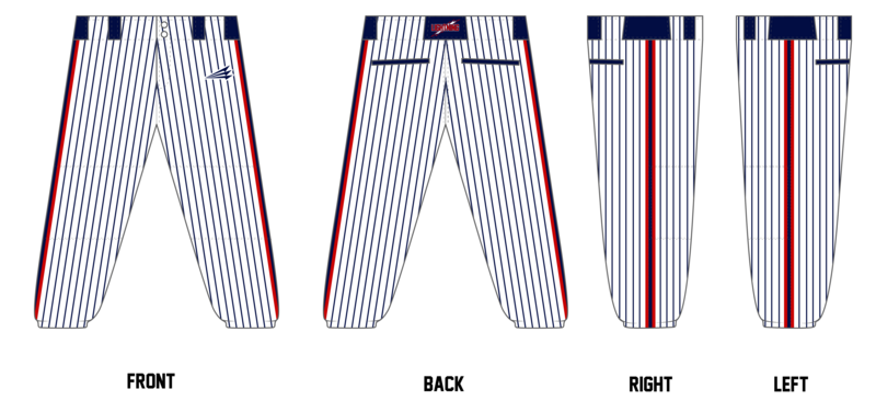 Amherst Lightning Custom Fastpitch Pants #FP33