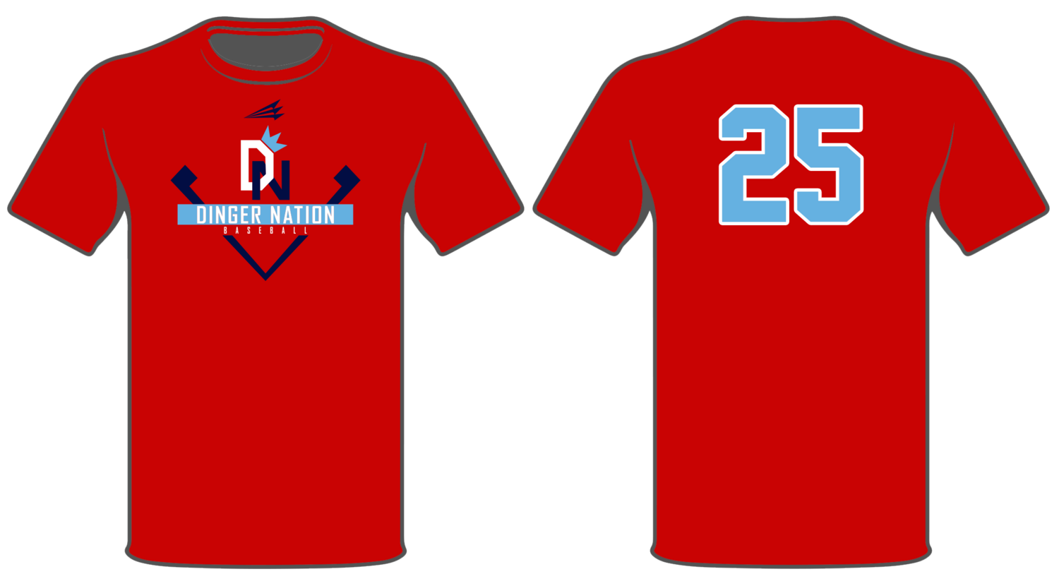 Dinger Nation Custom HyperTee #HT9B