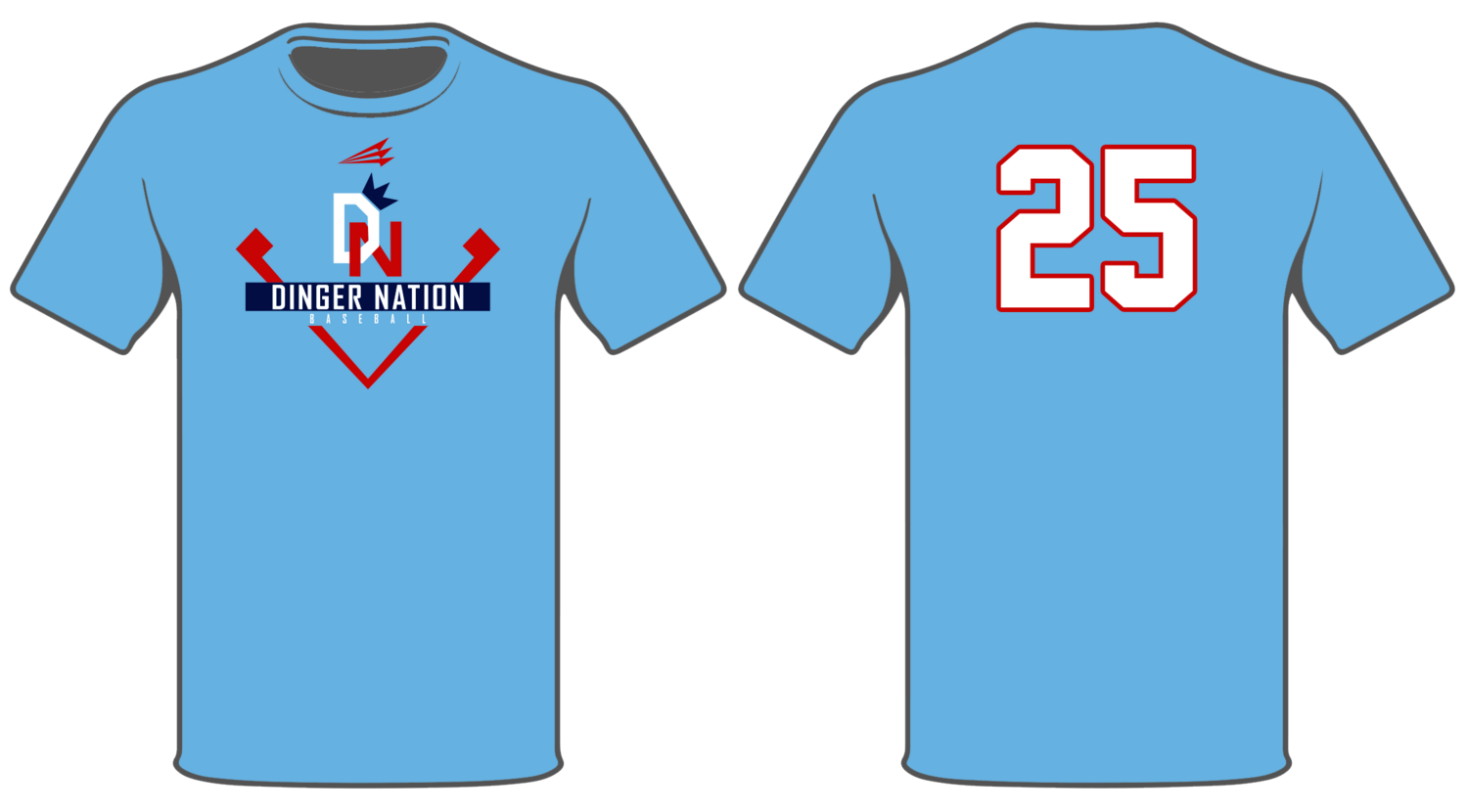 Dinger Nation Custom HyperTee #HT13