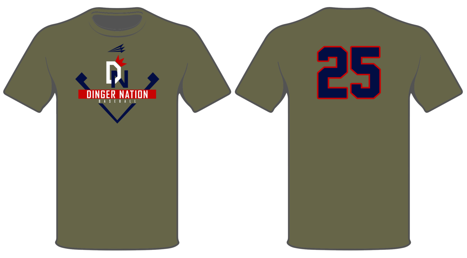 Dinger Nation Custom HyperTee #HT14B