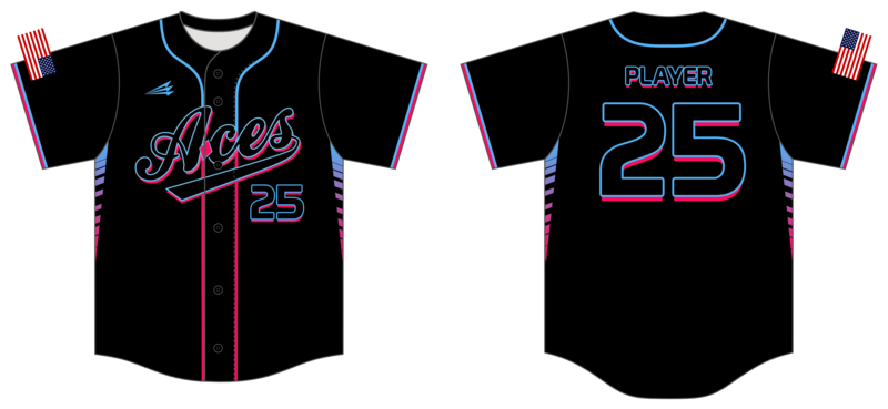 Loudoun Aces Custom Pro Premier Baseball Jersey #J11