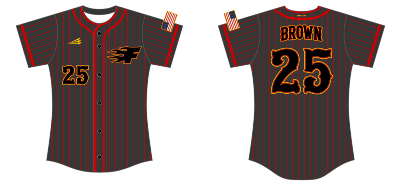 Alabama Fire Custom NanoDri Softball Jersey #J15a