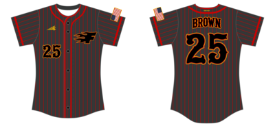 Alabama Fire Custom NanoDri Softball Jersey #J15a