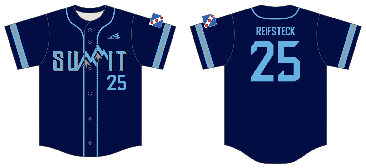 Crozet Summit Custom HexaFlex Baseball Jersey #J2C