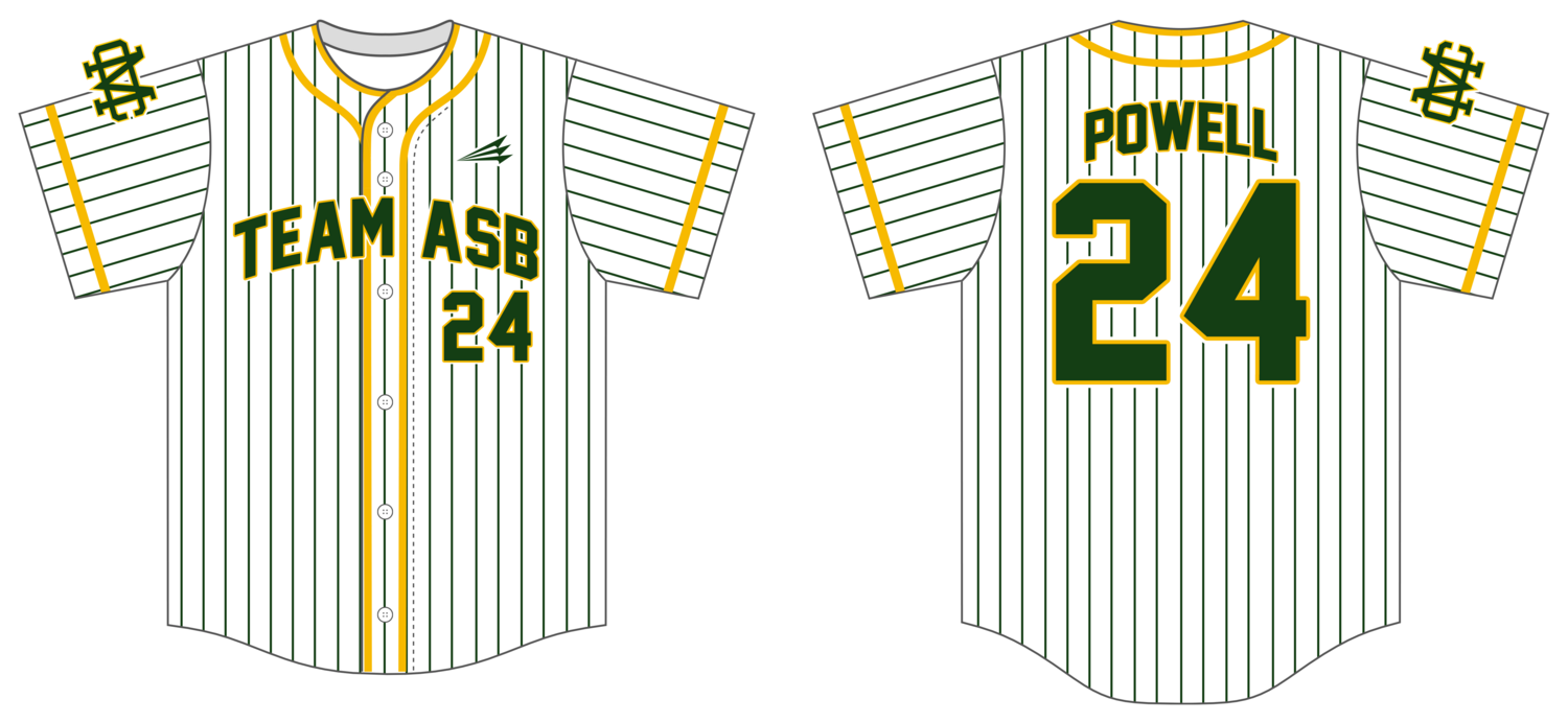 Team ASB Custom HexaFlex Baseball Jersey #J1C