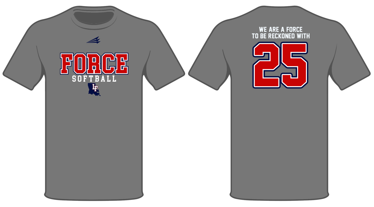 Louisiana Force Softball Custom HyperTee #HT2