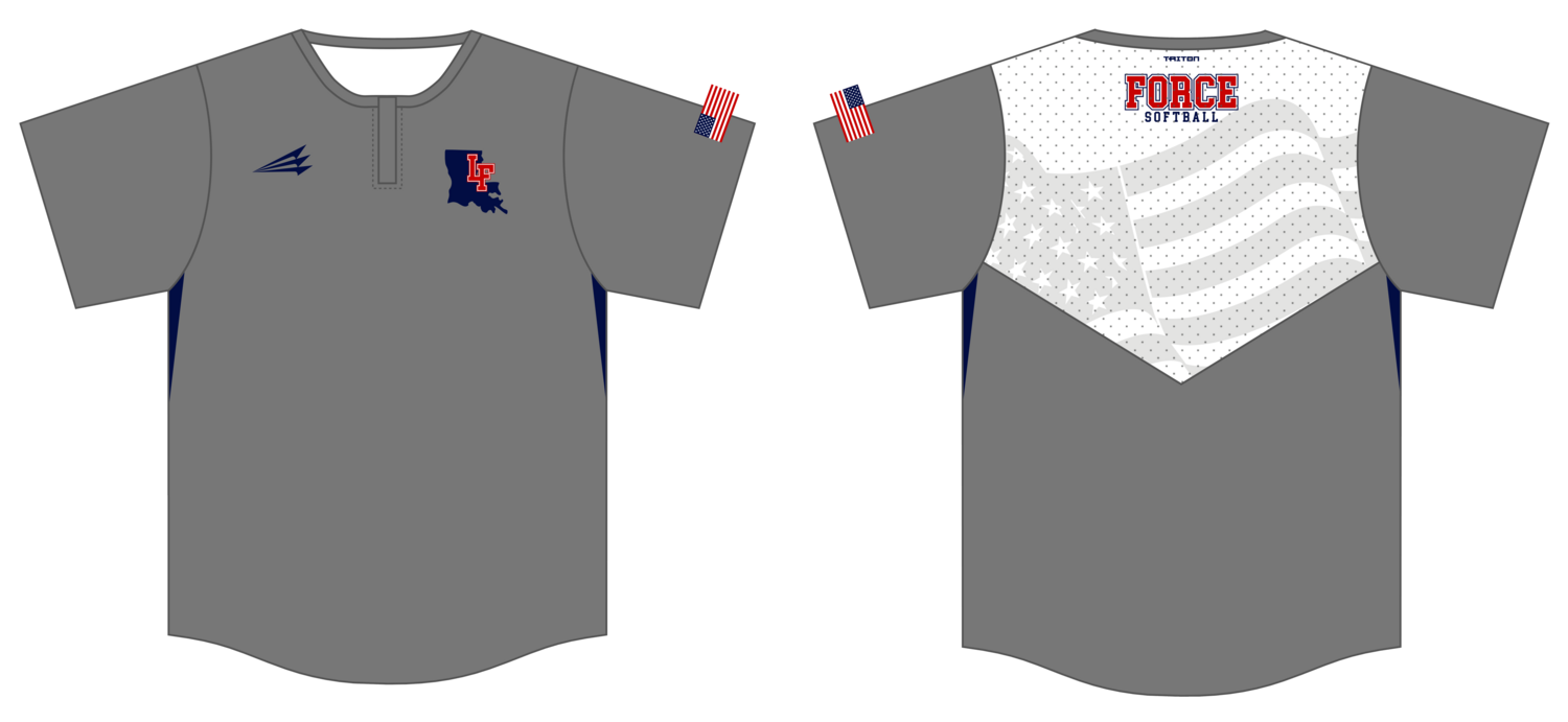 Louisiana Force Softball Custom Flywheel Pullover #FLY1