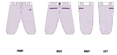 Mississippi Sixers Custom Knicker Baseball Pants #BP2C