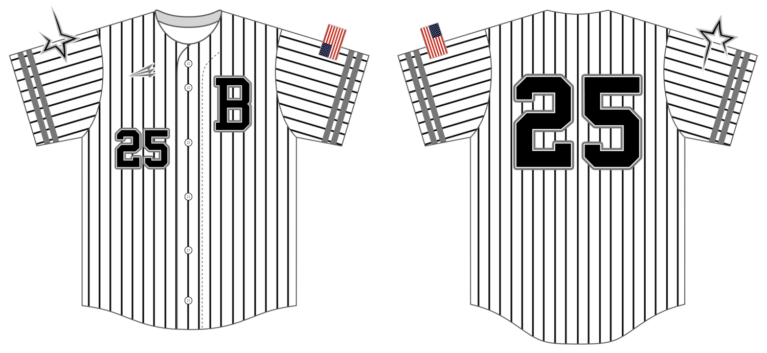 Bakersfield Starz Custom NanoDri Baseball Jersey #J5