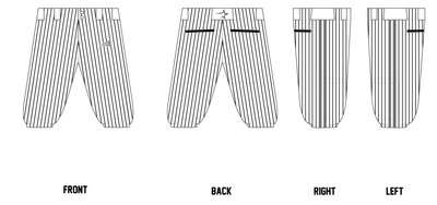 Bakersfield Starz Custom Knicker Baseball Pant #BP5