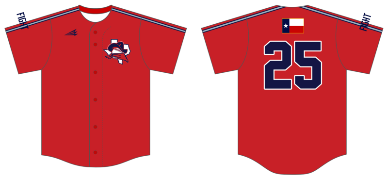 Fort Bend Outlaws Custom HexaFlex Baseball Jersey #J4D