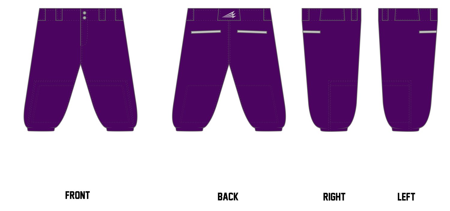 DC Vipers Custom Knicker Baseball Pant #BP18c