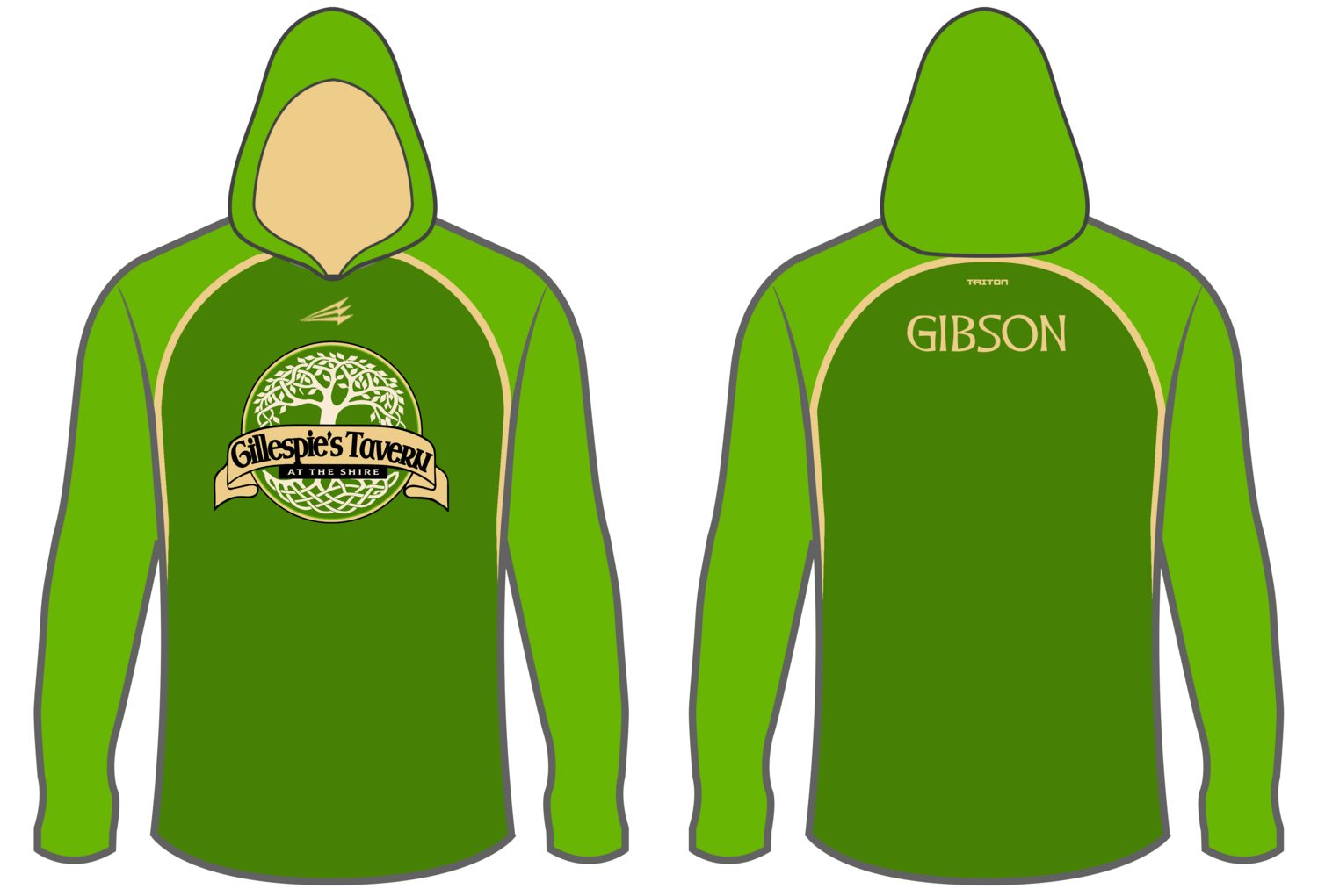Gillespies Tavern Custom NanoHood Pullover #NH1
