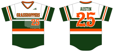Grasshoppers (Austin) Custom NanoDri Baseball Jersey #J2