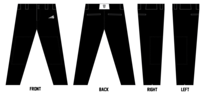 Team Hayes - Ragsdale Custom Relaxed Baseball Pant #BP1c