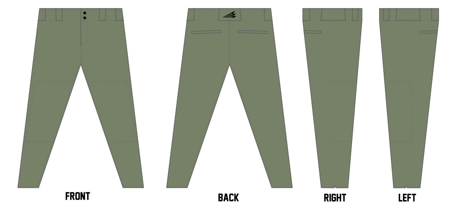 Kossuth High School Custom ProFit Baseball Pant #BP5