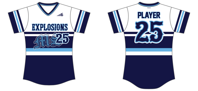 MS Explosions Custom NanoDri Softball Jersey #J4C
