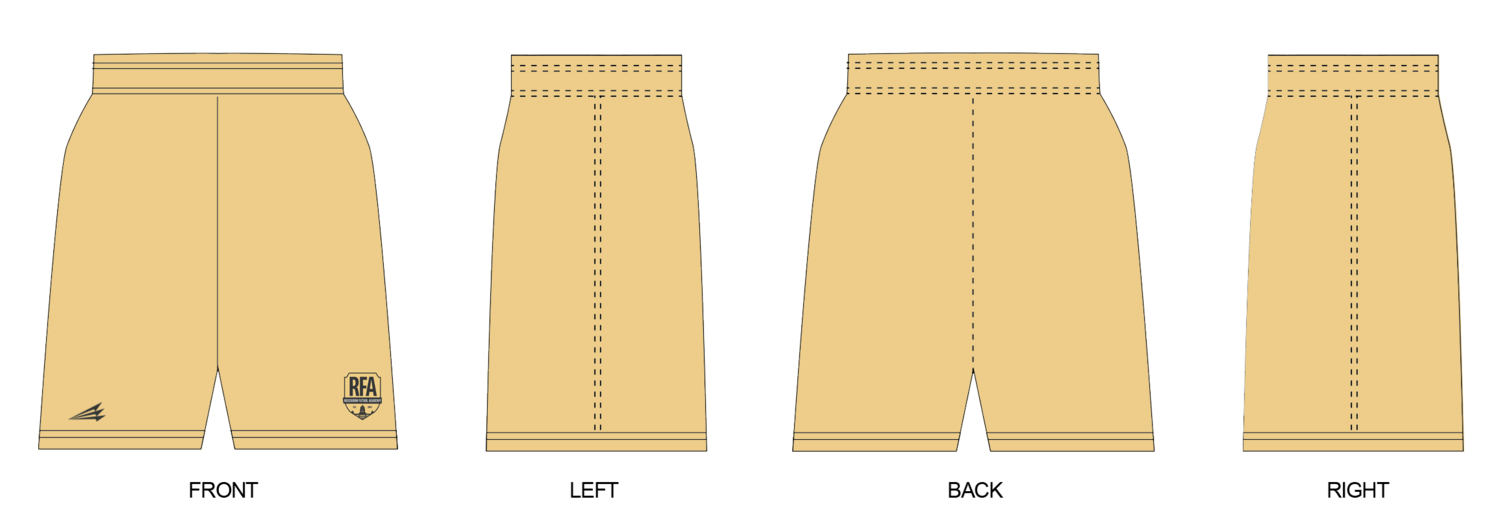 Rozeboom Futbol Academy Custom Soccer Shorts #SS1