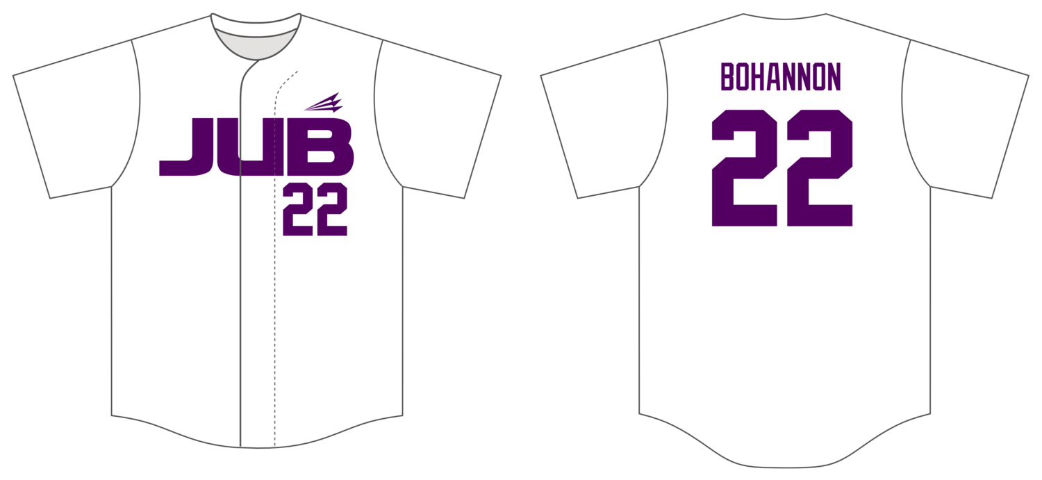 J.U. Blacksher Softball Custom HexaFlex Baseball Jersey #J4