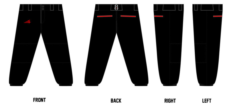 Black Widows (Kolakowski) Custom Fastpitch Pant #FP6