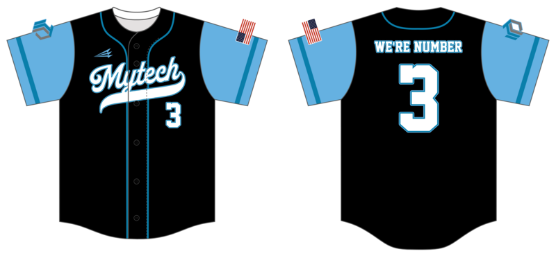 Mytech Partners Custom NanoDri Baseball Jersey #J1E