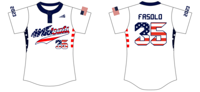 Marion Wildcats Custom HexaFlex Softball Jersey #J1b