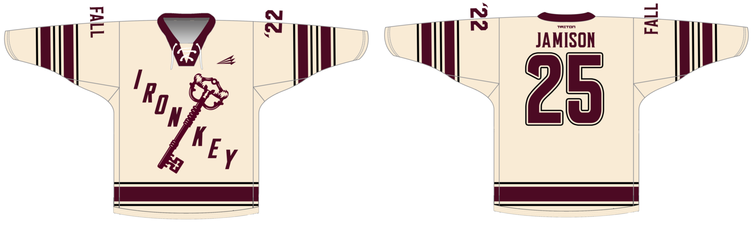 Iron Key Society Custom Nanodri Hockey Jersey #J3c