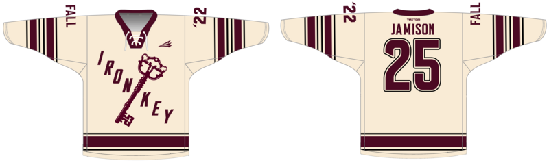Iron Key Society Custom Nanodri Hockey Jersey #J3c