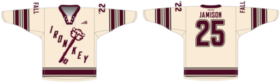 Iron Key Society Custom Nanodri Hockey Jersey #J3c