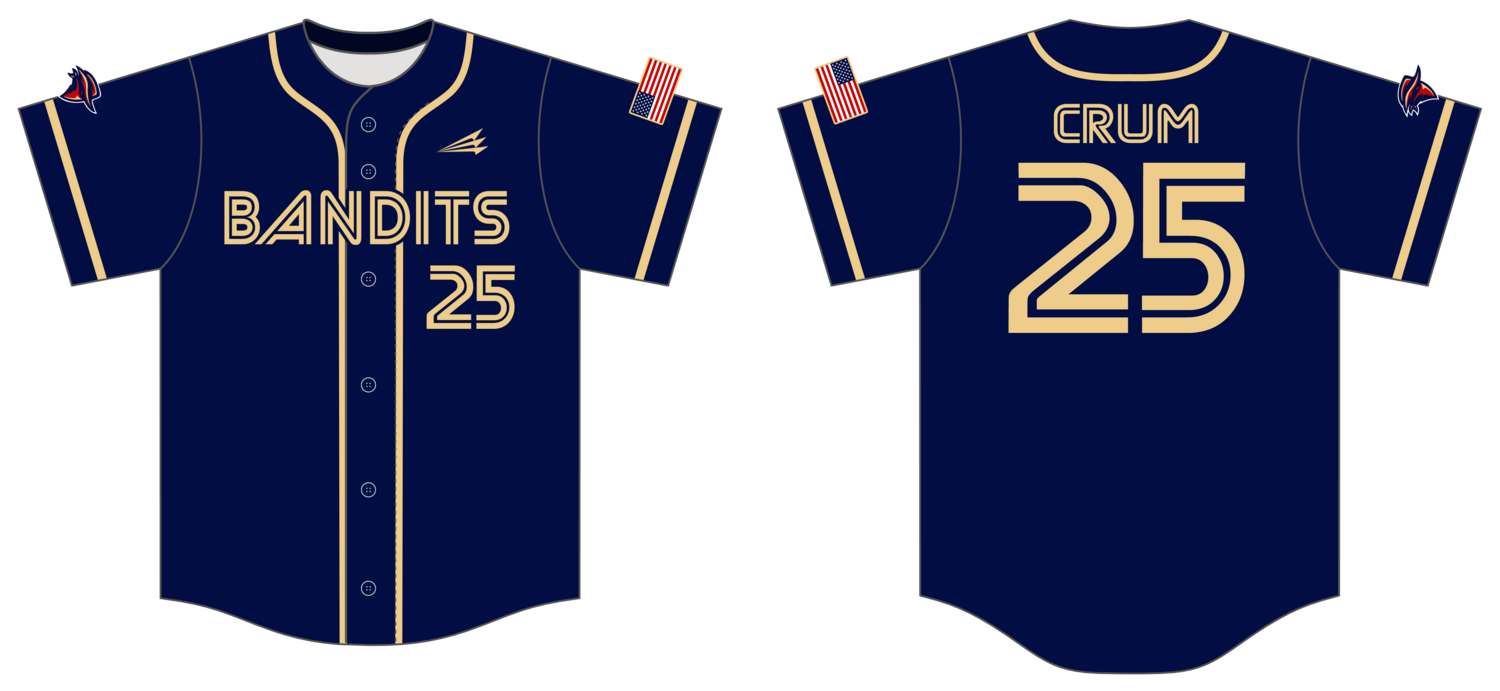 Boise Bandits Custom Hexaflex Baseball Jersey #J8
