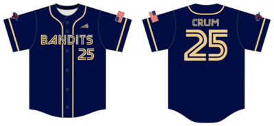 Boise Bandits Custom Hexaflex Baseball Jersey #J8