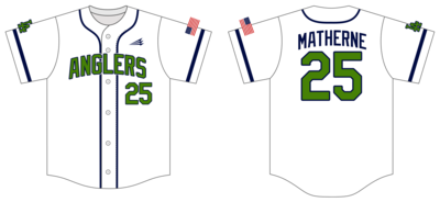 LA Anglers Custom Hexaflex Baseball Jersey #J5D